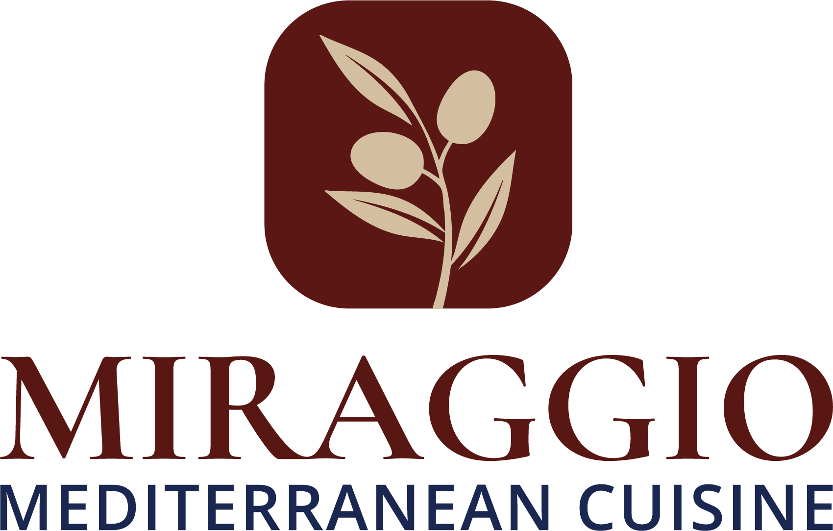 Miraggio Mediterranean Cuisine Footer Logo